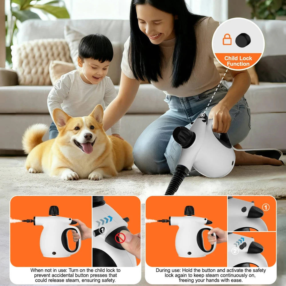 Portable Handheld Steam Cleaner