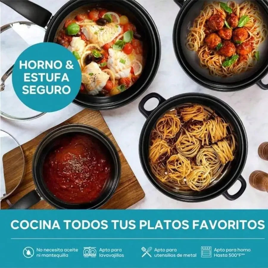 13-Piece Nonstick Cookware Set