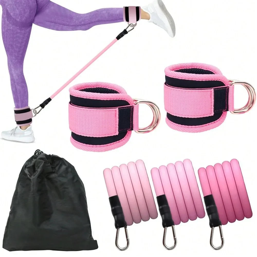 Natural Latex Resistance Bands 3-Piece Set