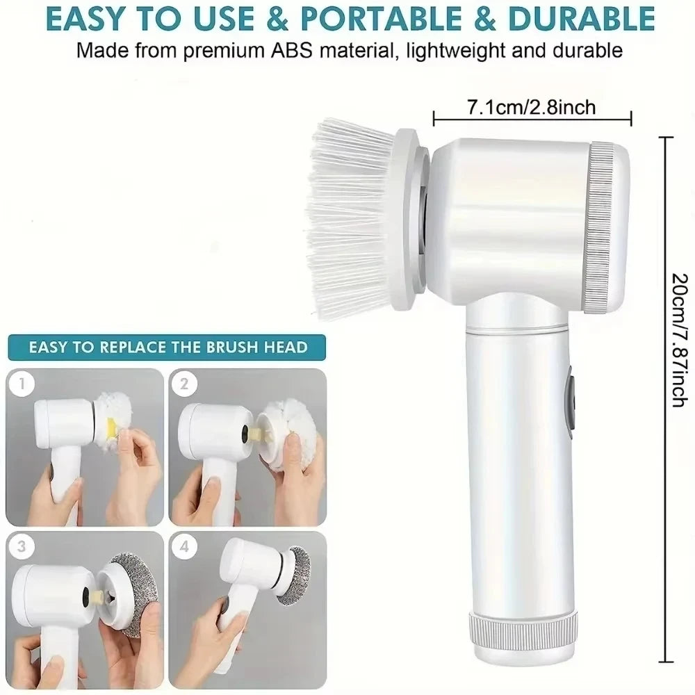 Electric Spin Scrubber 10 Brush Heads